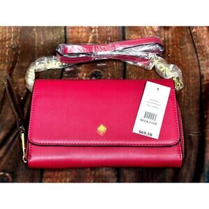 Crown & Ivy Darci Crossbody Bag- Cranberry